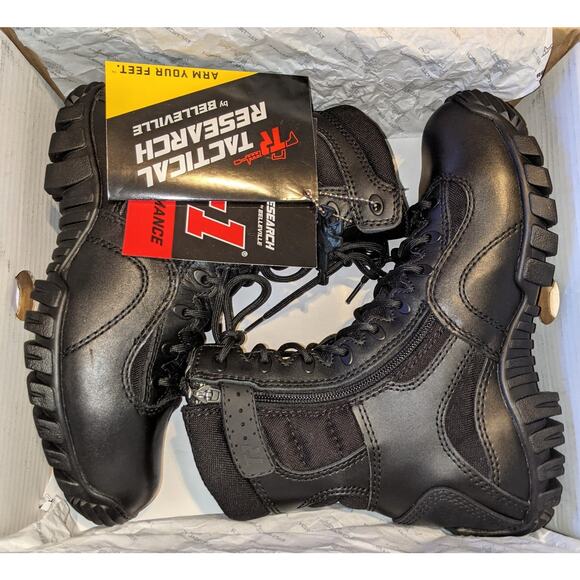Men's Belleville 8" Khyber TR960Z Hot Weather Side-Zip Tactical Boots Size 7.5R - Picture 8 of 14